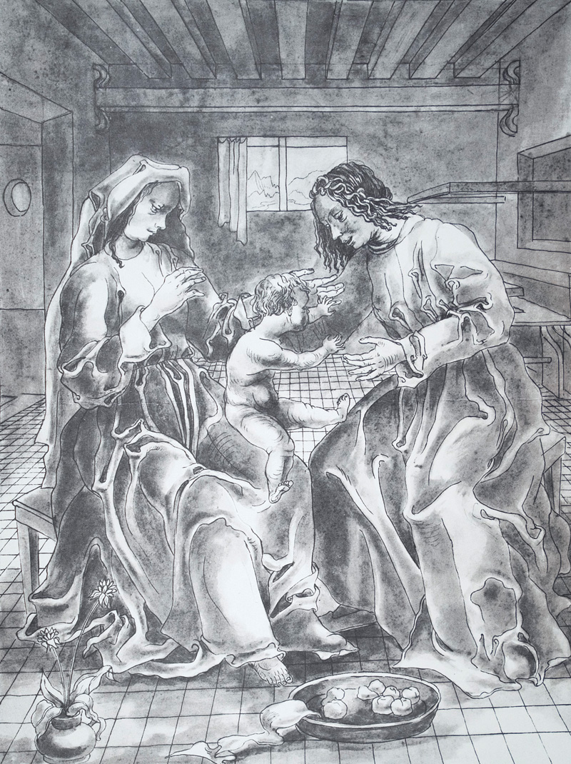 Lot 3393, Auction 126, Voigt, Marie Elisabeth, Acht Zeichnungen zu Löns Wehrwolf