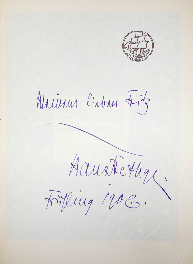 Lot 3399, Auction 126, Wilde, Oscar, Salome. Tragödie in einem Ak