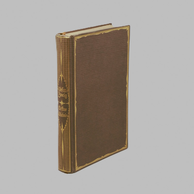 Lot 3406, Auction 126, Zweig, Stefan, Erstes Erlebnis. Leipzig, Insel,