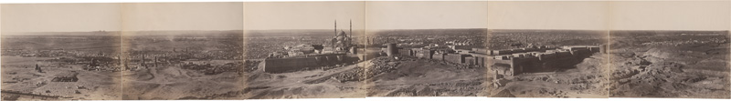 Lot 4085, Auction 126, Sébah, Pascal, Panorama of Cairo