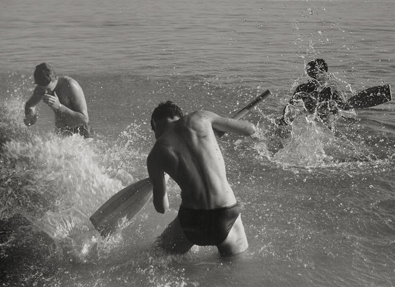 Lot 4169, Auction 126, List, Herbert, Young men in water