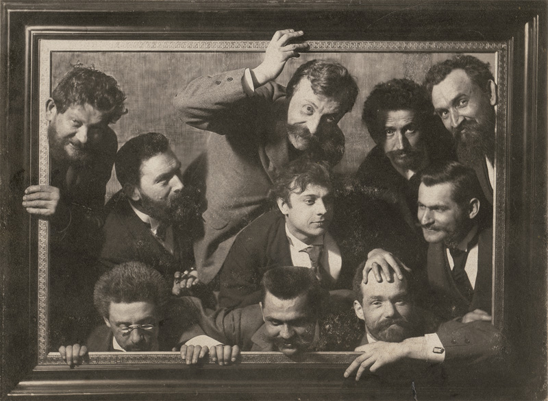 Lot 4251, Auction 126, Zille, Heinrich, Heinrich Zille with entourage