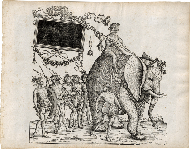 Lot 5048, Auction 126, Burgkmair d. Ä., Hans, Der Triumphzug Kaiser Maximilians