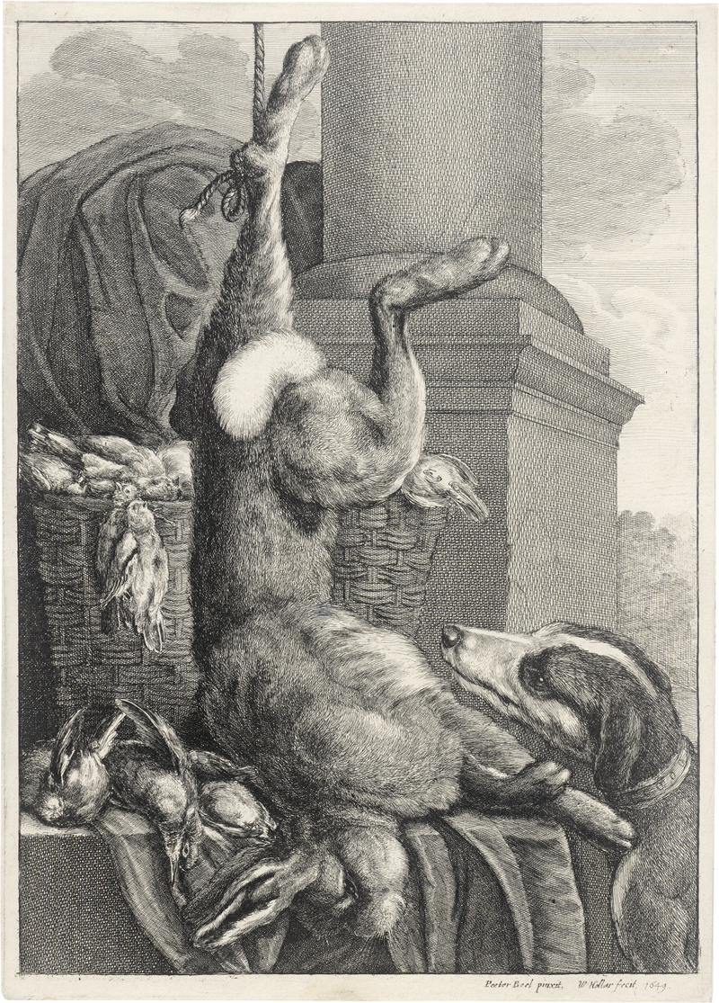 Lot 5140, Auction 126, Hollar, Wenzel, Der tote Hase