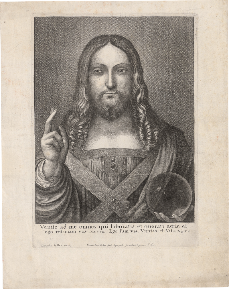 Lot 5141, Auction 126, Hollar, Wenzel, Salvator Mundi