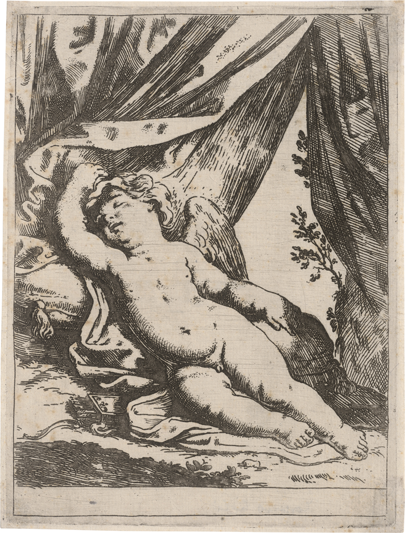 Lot 5163, Auction 126, Loli, Lorenzo, Schlafender Amor