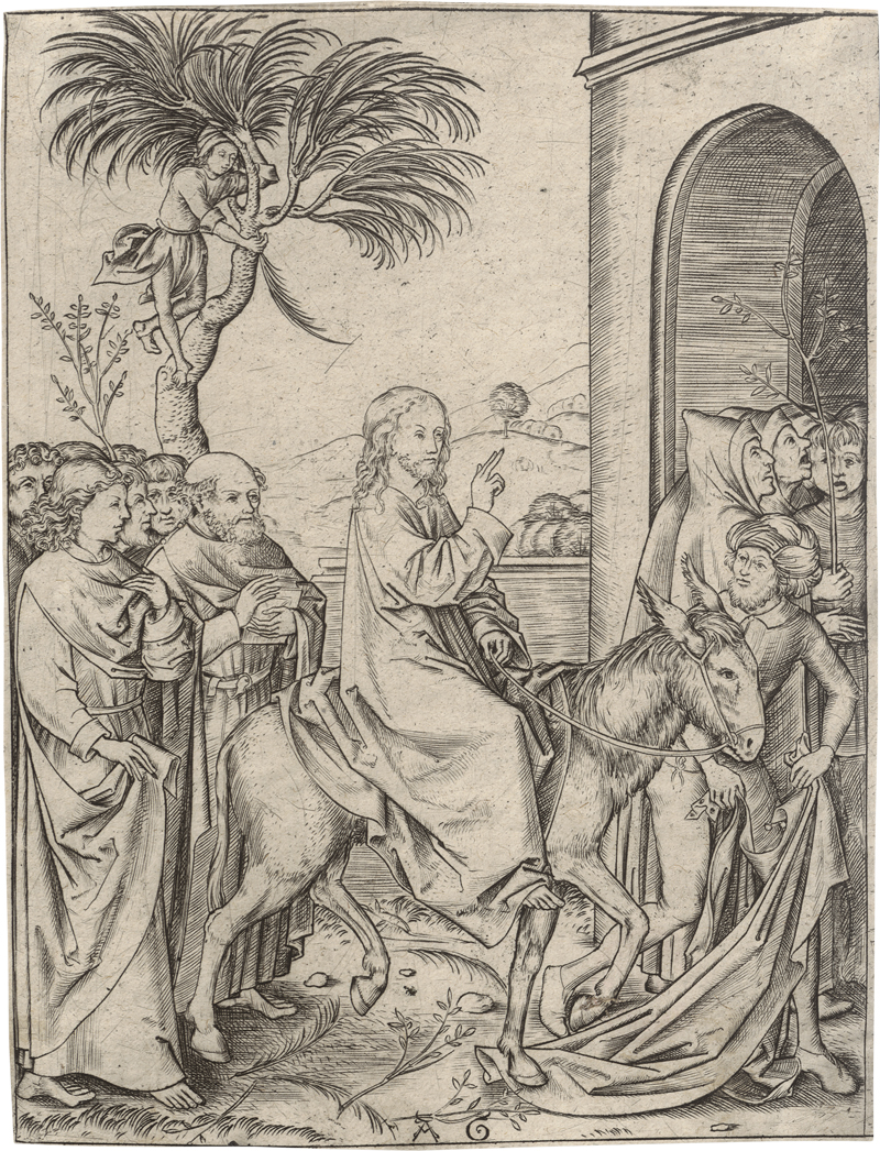 Lot 5173, Auction 126, Monogrammist AG, Der Einzug in Jerusalem