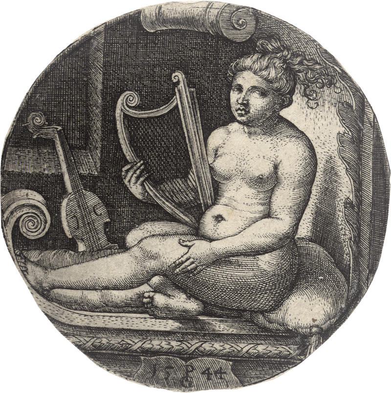 Lot 5189, Auction 126, Pencz, Georg, Allegorie der Musik