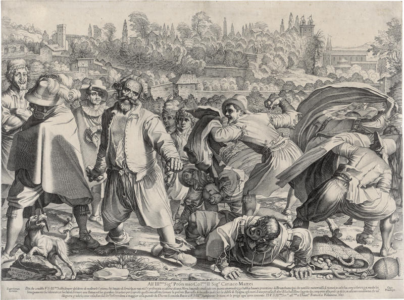 Lot 5250, Auction  126, Villamena, Francesco, Die Faustschläger