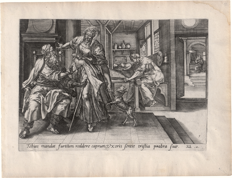 Lot 5256, Auction  126, Vos, Maarten de, Die Geschichte von Tobias