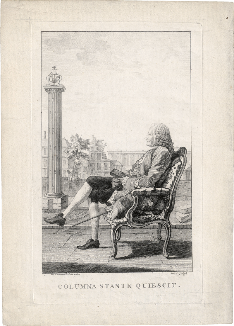 Lot 5275, Auction  126, Carmontelle, Louis - nach, Bildnis des Louis Petit de Bachaumont