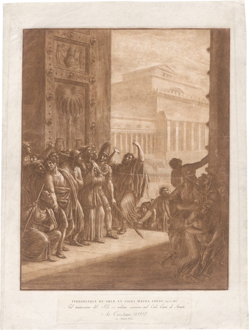 Lot 5349, Auction 126, Ademollo, Luigi, Terroresque de coelo et signa magna erunt