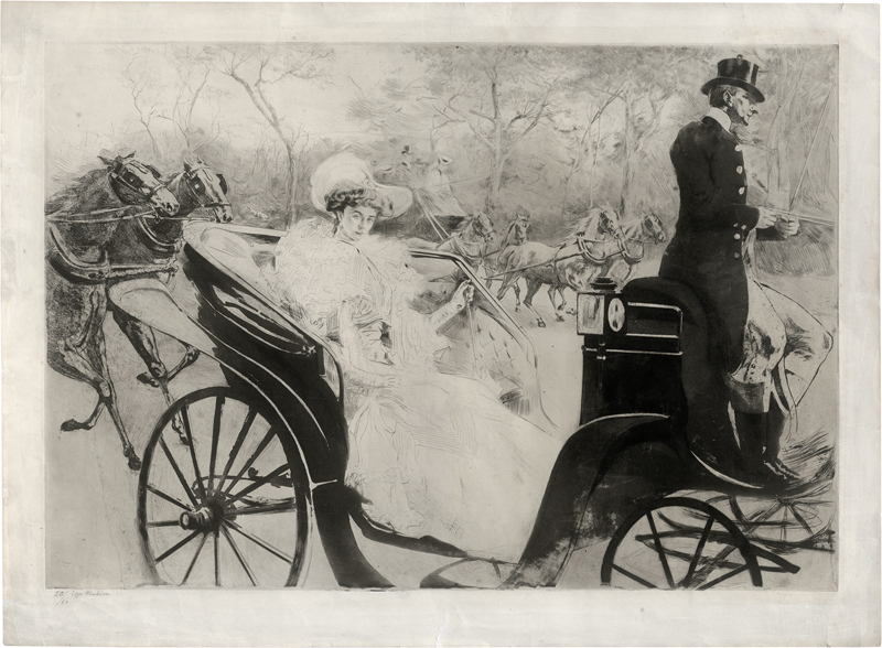 Lot 5355, Auction 126, Chahine, Edgar, La Promenade