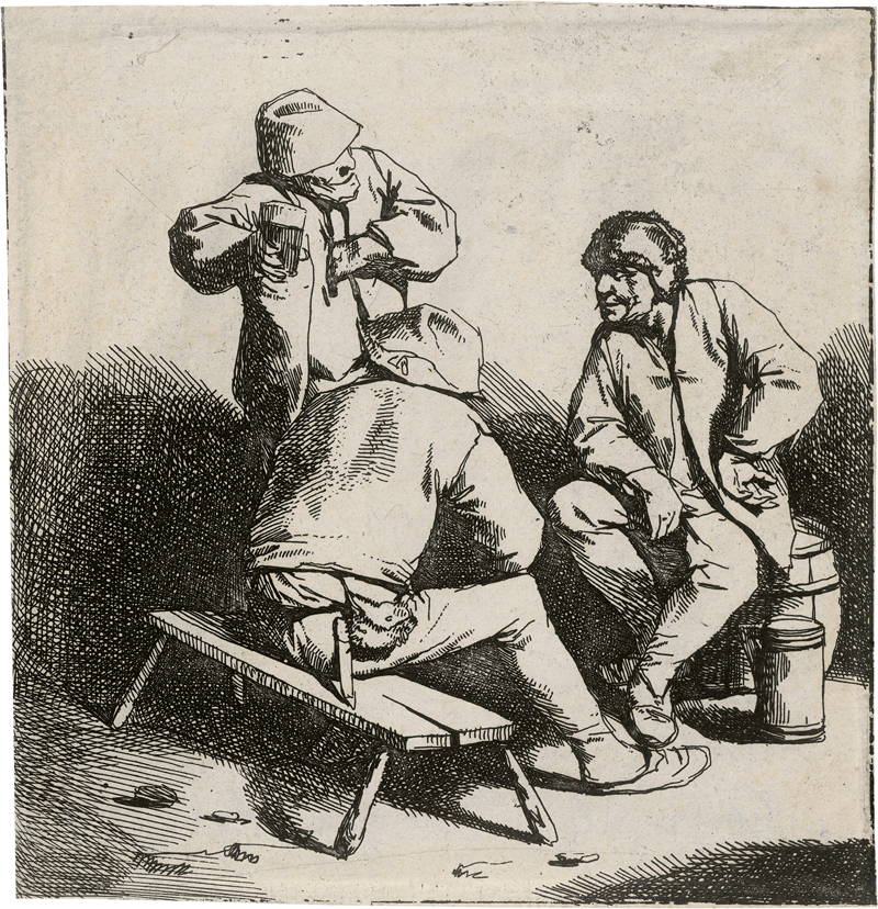 Lot 5491, Auction 126, Bega, Cornelis, Die drei Trinker