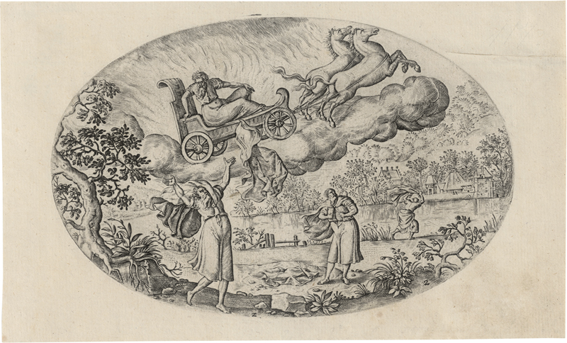 Lot 5508, Auction 126, Borcht, Pieter van der, Die Geschichte von Elias und Elisäus