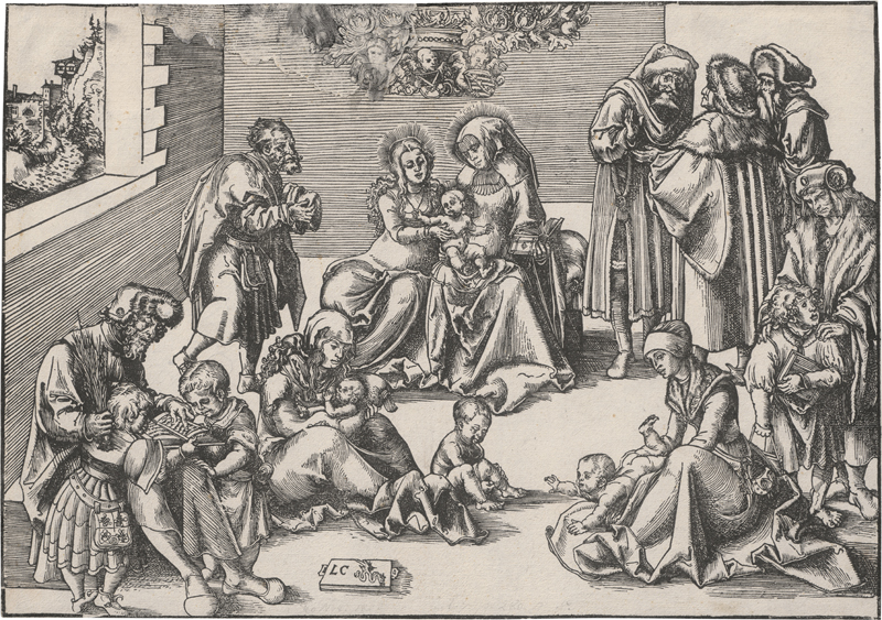 Lot 5528, Auction 126, Cranach d. Ä., Lucas, Die heilige Sippe