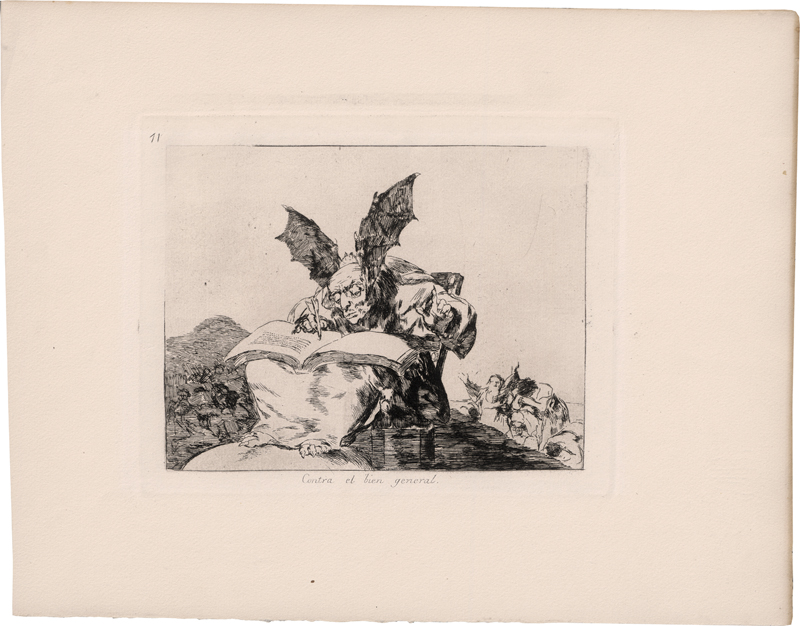 Lot 5569, Auction 126, Goya, Francisco de, Estragos de la guerra; Contra el bien general