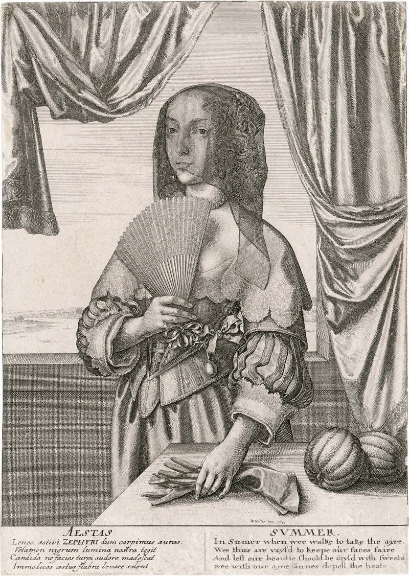 Lot 5596, Auction  126, Hollar, Wenzel, Allegorie des Sommers