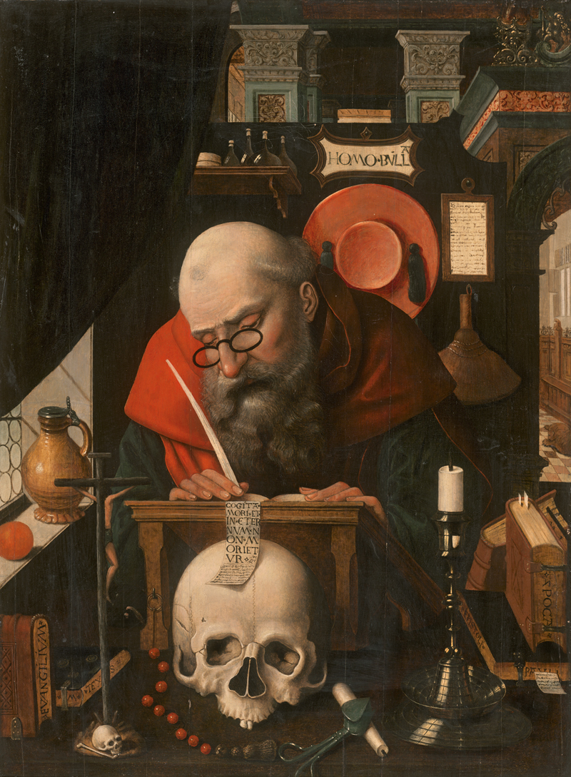 Lot 6003, Auction 126, Deutsch, Um 1550. Der hl. Hieronymus im Gehäus