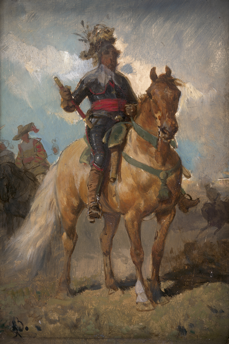 Lot 6171, Auction 126, Braun, Louis, Heerführer des Dreißigjährigen Krieges mit Kommandostab