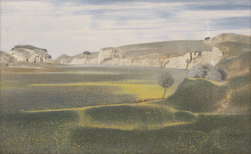 Lot 6190, Auction  126, Steppes, Edmund, "Löwenzahn" - Frühlingslandschaft im Jura