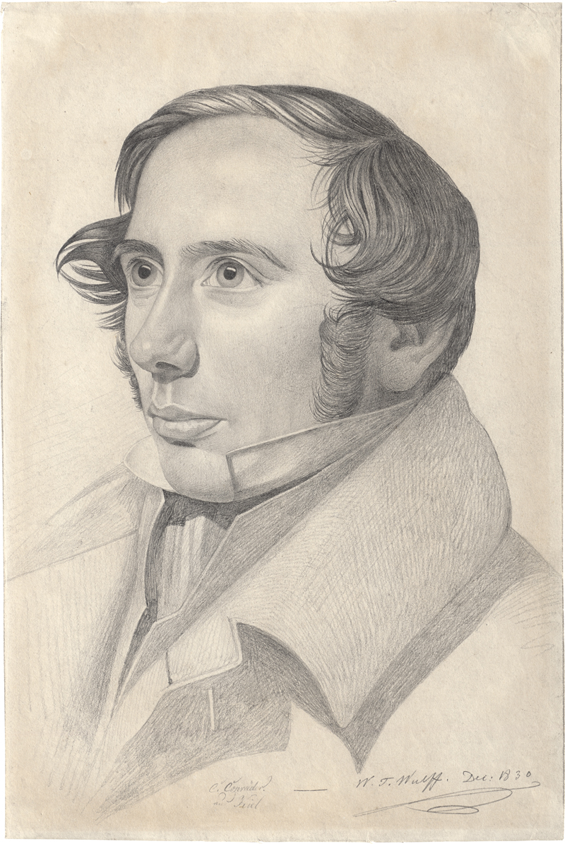 Lot 6644, Auction 126, Wulff, Wilhelm Friedrich, Bildnis "C. Conräder aus Kiel"
