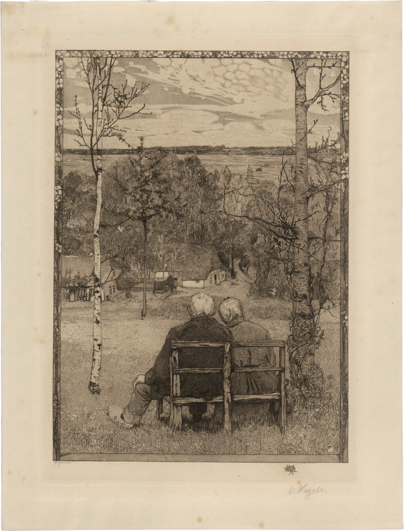 Lot 7002, Auction 126, Vogeler, Heinrich, Im Mai