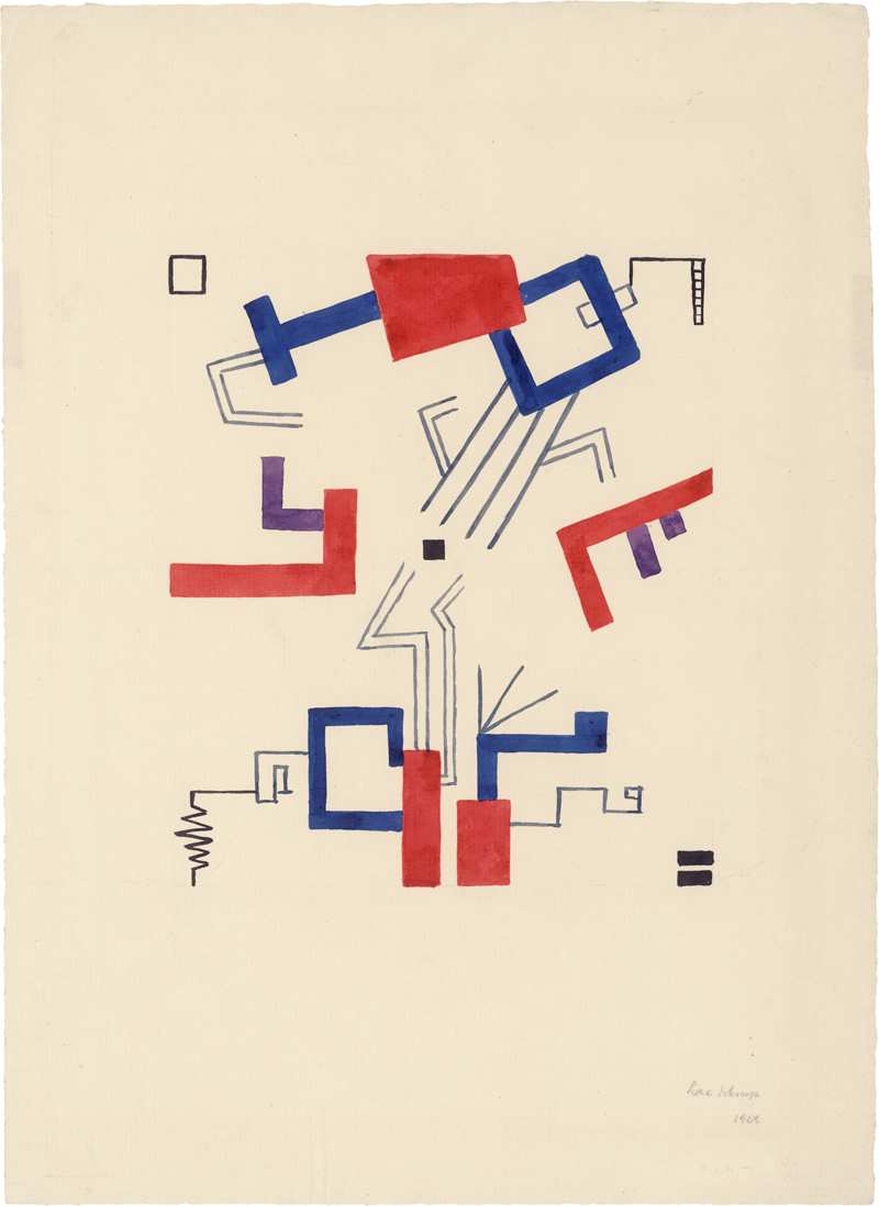 Lot 7067, Auction 126, Schreyer, Lothar, Farbklang 29