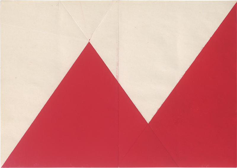 Lot 7199, Auction 126, Glöckner, Hermann, Rote Aufgipfelung vor weißem Grund