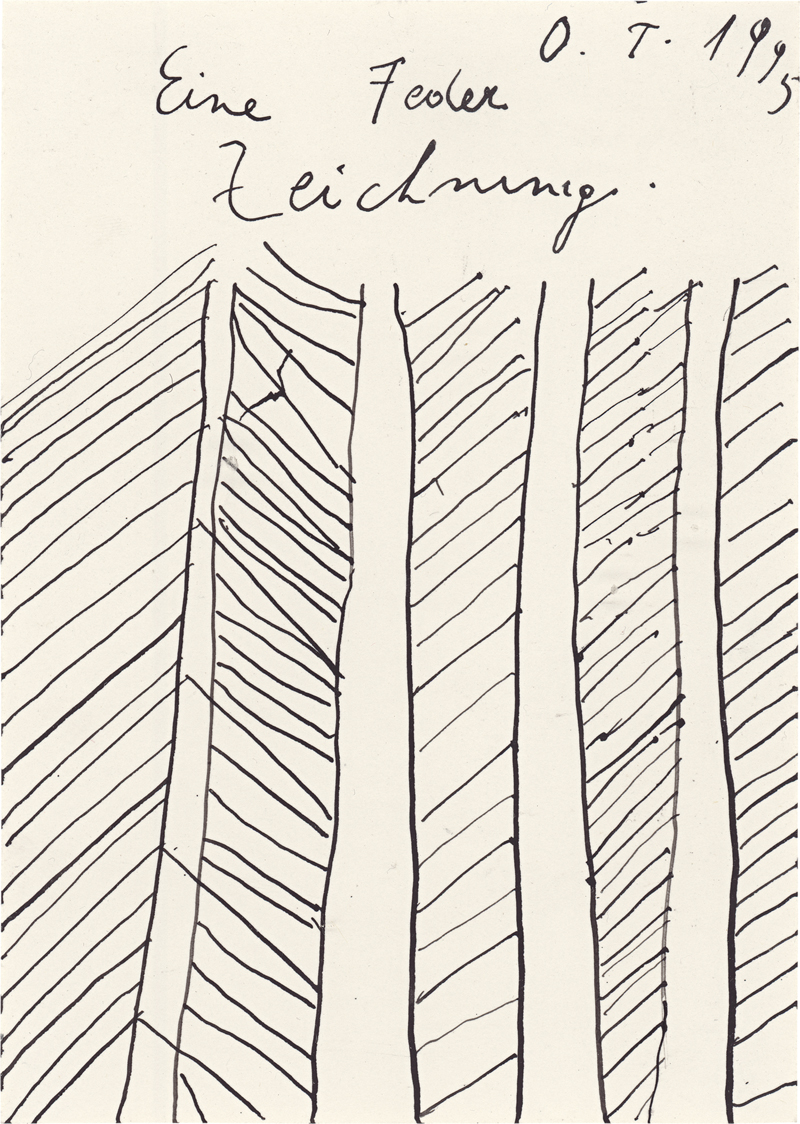 Lot 7250, Auction  126, Tschirtner, Oswald, Eine Feder Zeichnung