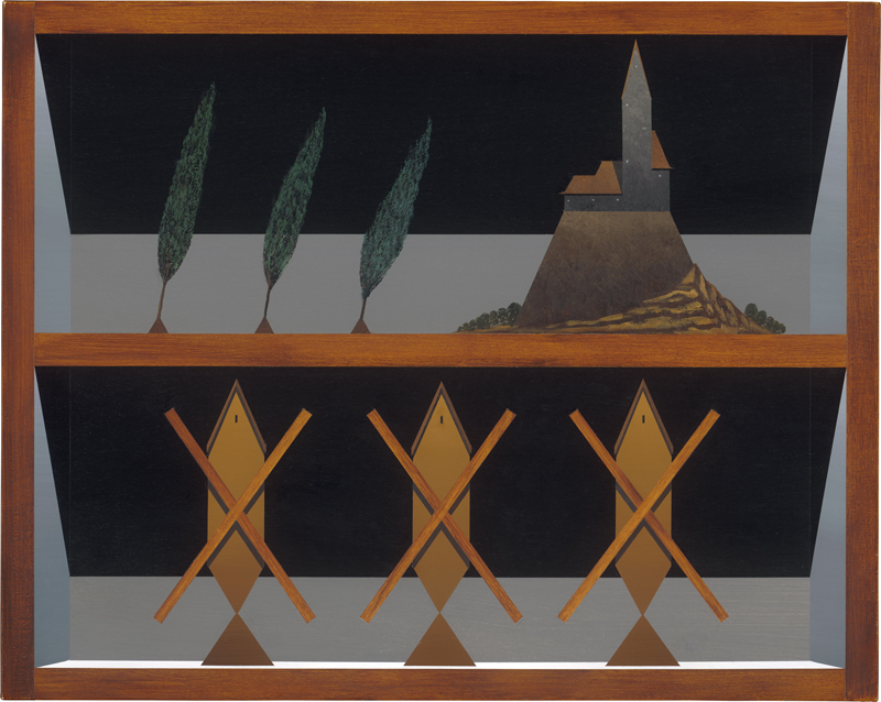 Lot 7282, Auction  126, Schade, Titus, Regal - Drei Windmühlen