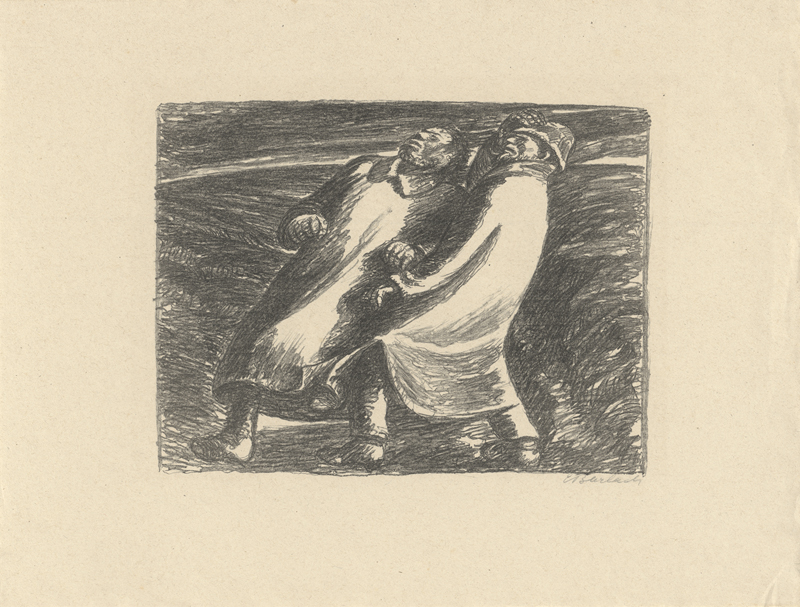 Lot 8020, Auction 126, Barlach, Ernst, Panischer Schrecken