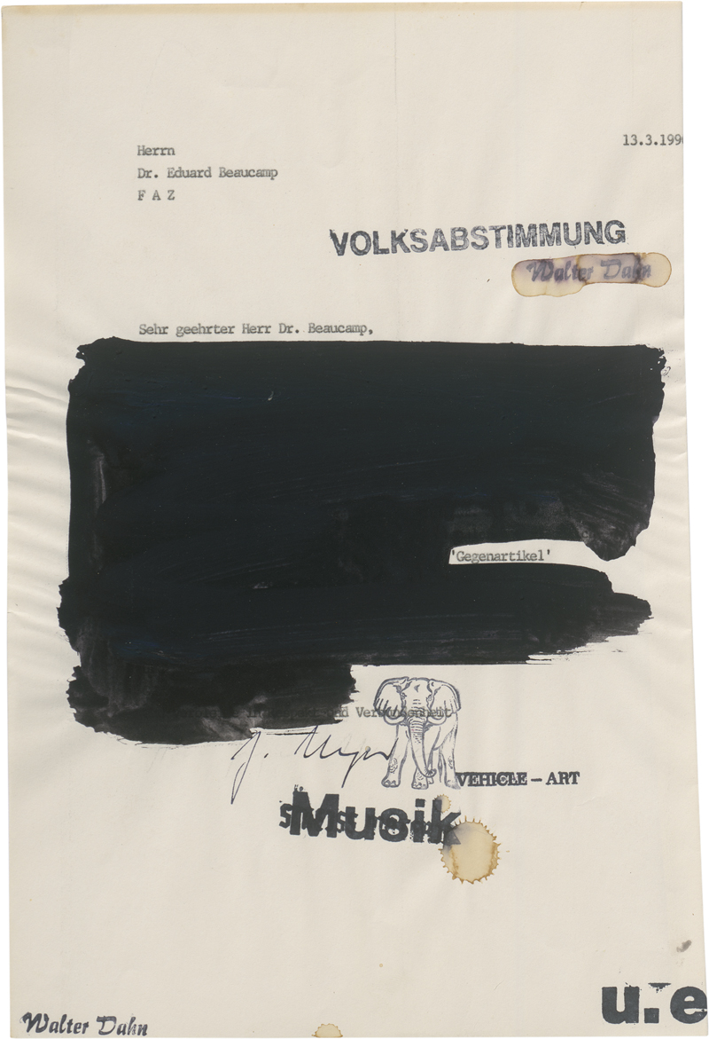 Lot 8086, Auction 126, Dahn, Walter, Volksabstimmung