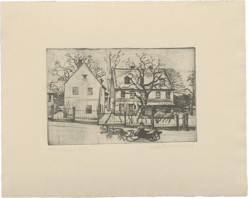 Lot 8153, Auction  126, Kretzschmar, Bernhard, Schlittenpartie