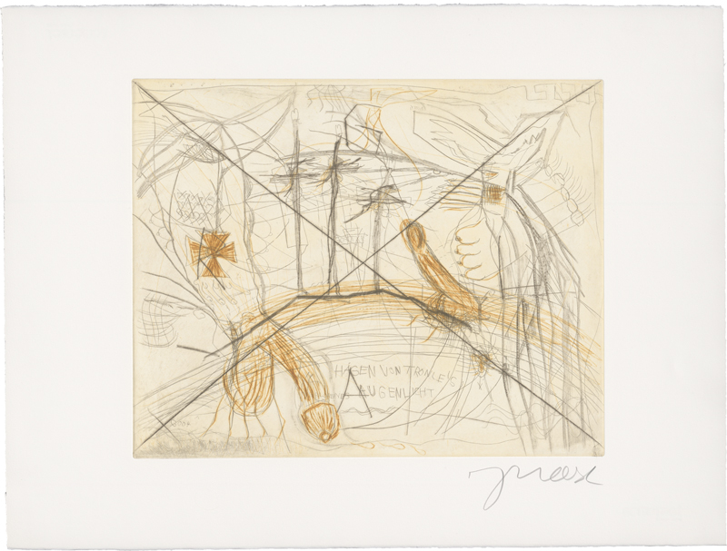 Lot 8195, Auction 126, Meese, Jonathan, Zwei Schwänze für ein Halleluja (...)