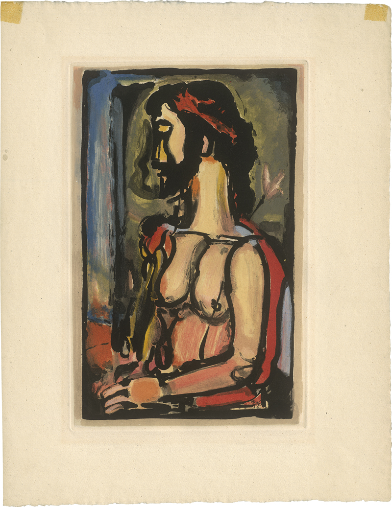 Lot 8249, Auction 126, Rouault, Georges, Ecce Homo