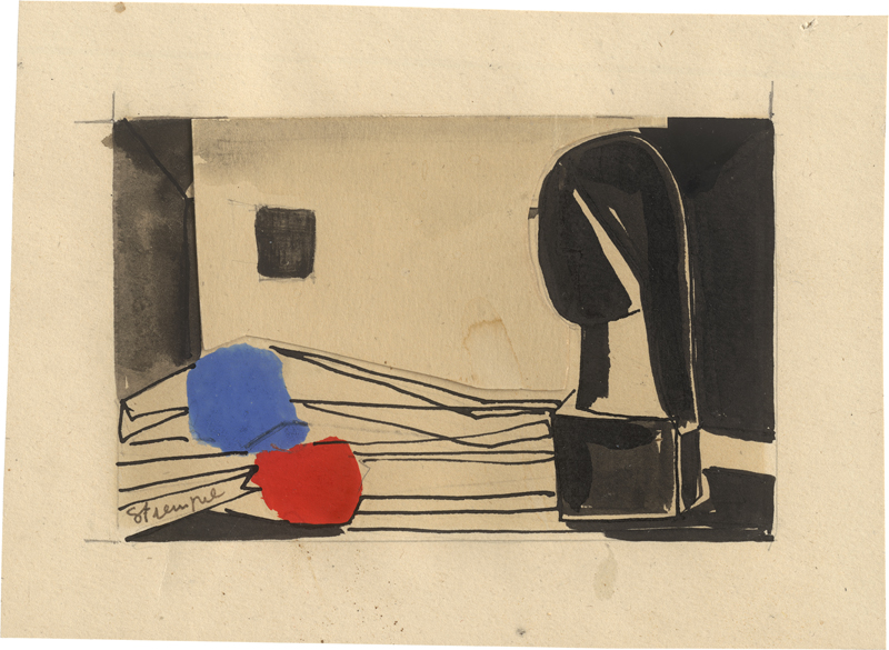 Lot 8269, Auction  126, Strempel, Horst, Abstraktes Stilleben