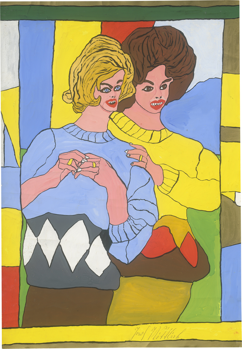 Lot 8303, Auction 126, Wittlich, Josef, Zwei Frauen