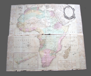 Los 1 - Bowles, Henry Carington - New Four-sheet-Map Atlas of the World displayed - 9 - thumb