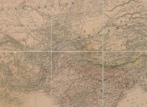 Lot 109, Auction  127, Stanford, Edward, A Map of the Countries between Constantinople and Calcutta including Turkey in Asia