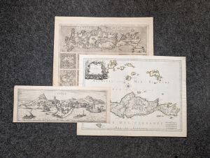 Los 158 - Kreta - Konvolut von 10 teils kolorierten Kupferkarten - 7 - thumb