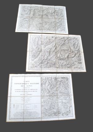 Los 175 - Raymond, J. B. S. und Italien - Carte topographique militaire des Alpes - 2 - thumb