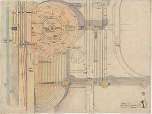 Los 495 - Behrens, Peter - Verkehrspalast 8 Gibraltar. Übergang Westflügel-Rotunde - 0 - thumb