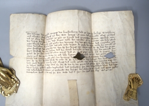 Los 1005 - Ludwig von Brandenburg - Urkunde des Markgraphen. Deutsche Handschrift auf Pergament - 3 - thumb