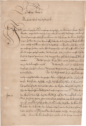 Lot 1032, Auction  127, Conrad, Balthasar, Traktat von der Glaubwürdigkeit und Unverfälschtheit der katholischen Lehre. Deutsche Handschrift auf Papier