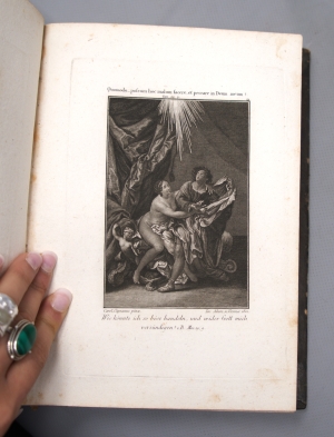 Los 1221 - Bilderbibel - Das alte Testament des ewigen Gottes unsers Schöpfers in 91 Kupferbildern vorgestelle - 7 - thumb