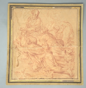 Los 1269 - Antike Studien - Zwei Rötelzeichnungen - 1 - thumb