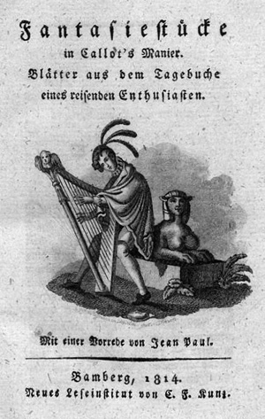 Lot 2060, Auction  127, Hoffmann, E. T. A., Fantasiestücke in Caillot's Manier