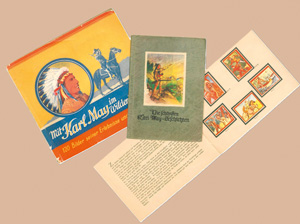 Lot 2119, Auction  127, Mit Karl May im Wilden Westen. Eine Erzählung, Seine Abenteuer und Erlebnisse in 120 Bildern