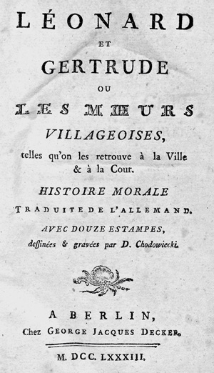 Lot 2199, Auction  127, Pestalozzi, Johann Heinrich, Léonard et Gertrude